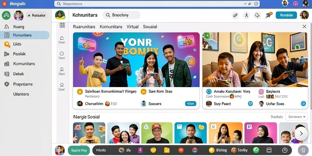 Mode multiplayer yang memungkinkan bersaing dengan teman.