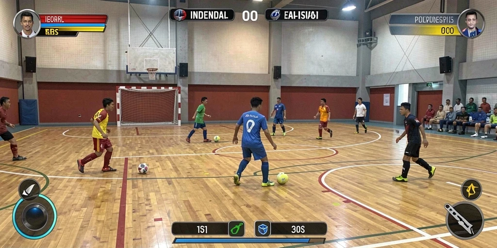 Fitur multiplayer yang memungkinkan bersaing dengan teman.