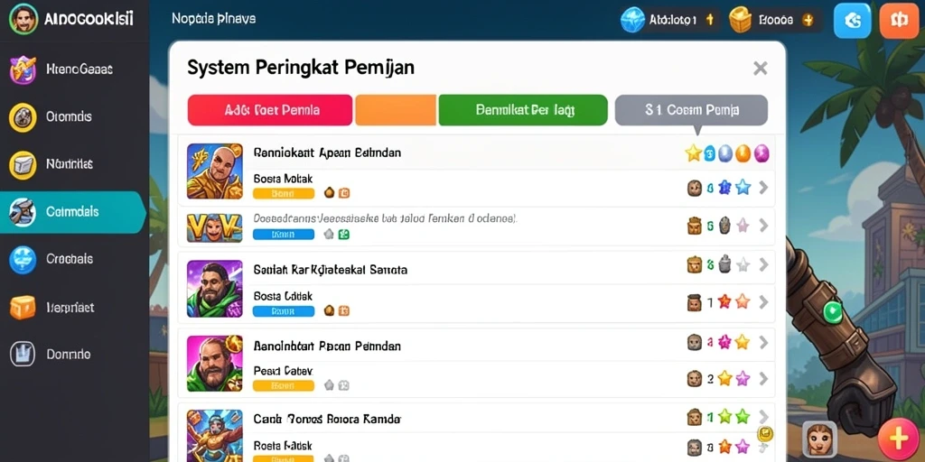 Fitur tambahan yang meningkatkan pengalaman bermain.