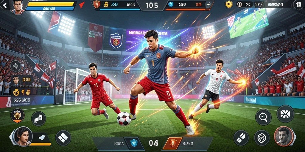 Interaksi menarik dengan pemain lain.