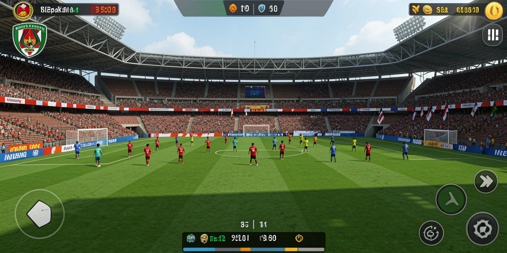 Fitur multiplayer untuk berinteraksi dengan teman.