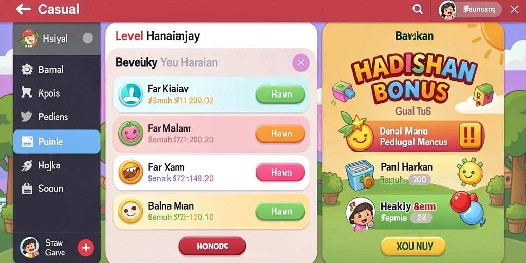 Sistem bonus yang menguntungkan untuk semua pemain.