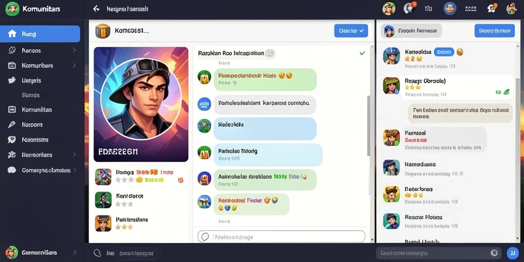 Screenshot dari mode permainan yang seru.
