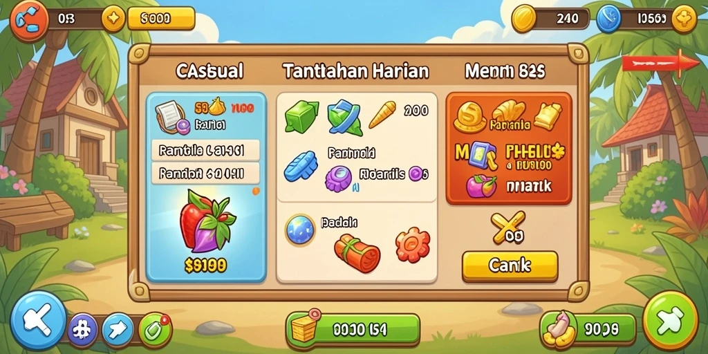 Mode multiplayer yang seru dan kompetitif.